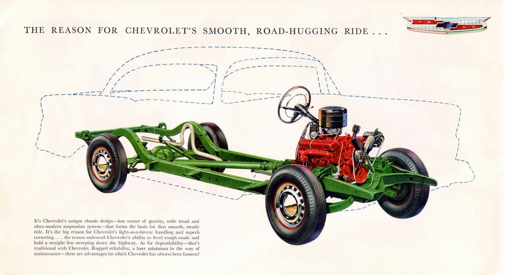 1956 Chevrolet Prestige Brochure Page 4